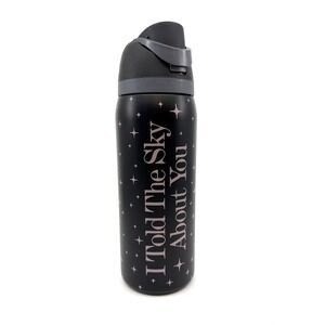Lonely Ghost x RISE 32oz Stainless Tumbler I Told The‎ Sky About You tan letters